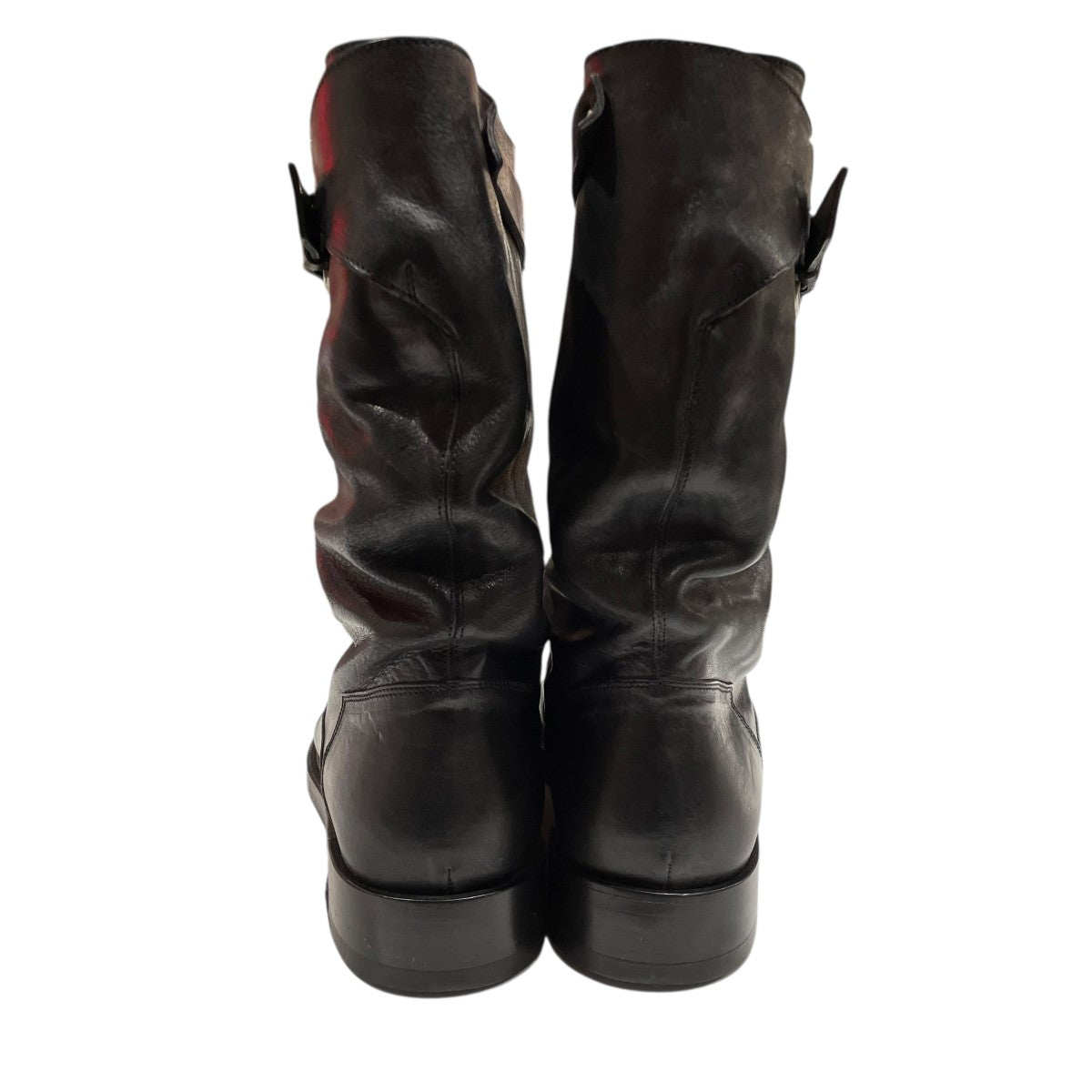 ベルテッドレザーブーツK2707B00.W0