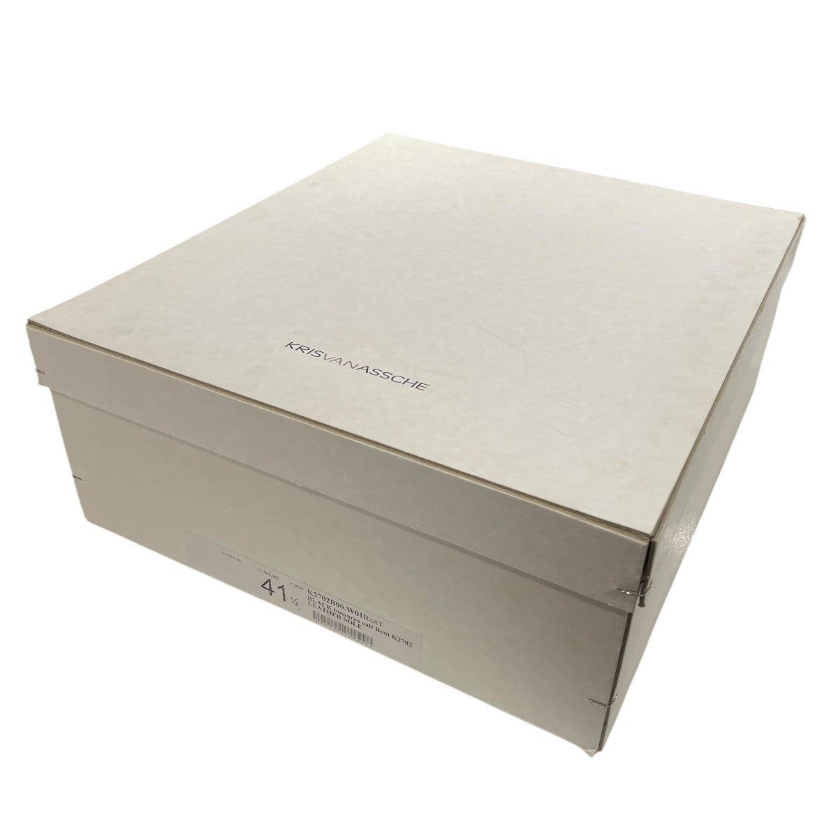 ベルテッドレザーブーツK2707B00.W0