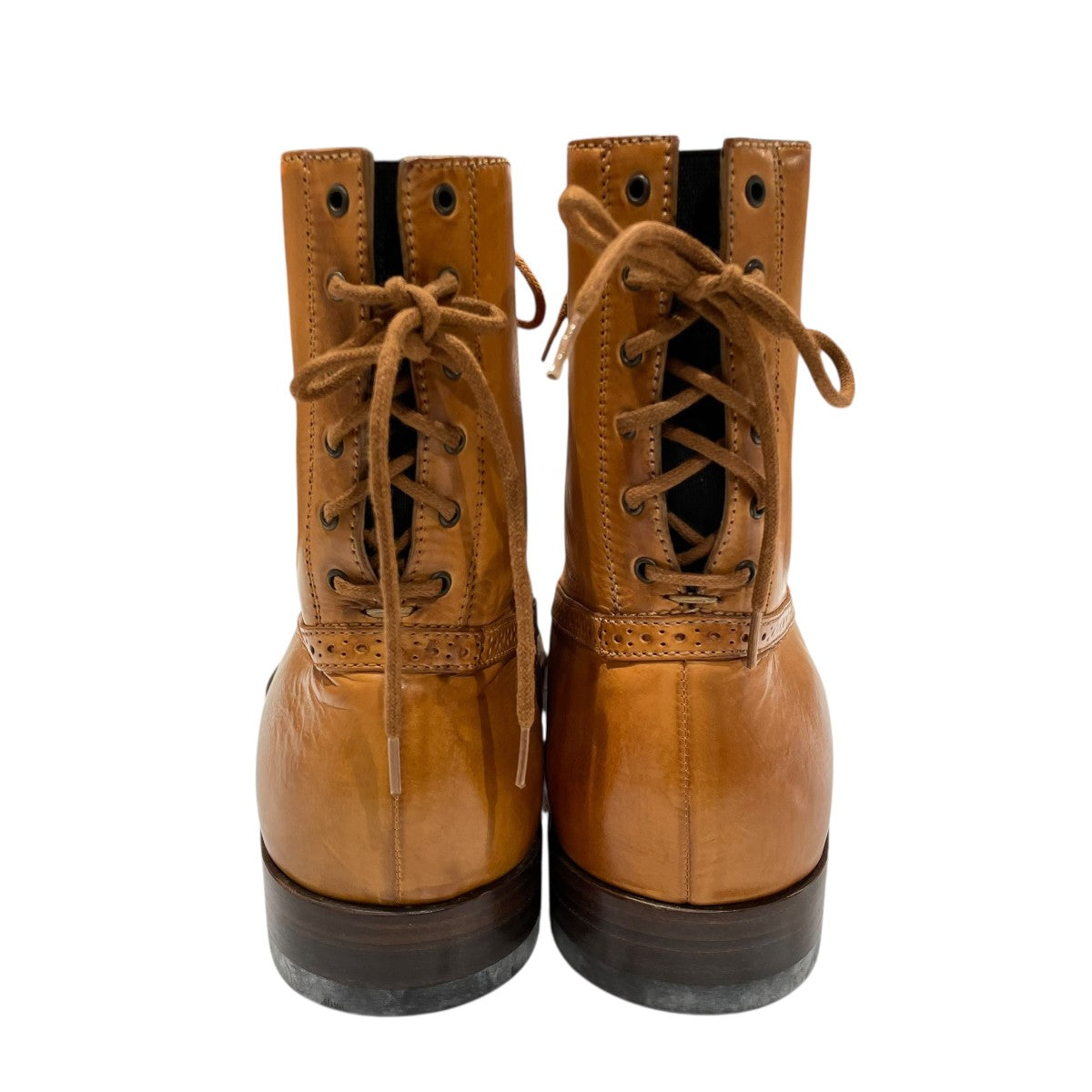 ★希少美品★ALEXANDER McQUEEN　レースアップブーツ　size４４ ALEXANDER McQUEEN(アレキサンダーマックイーン) レースアップブーツ