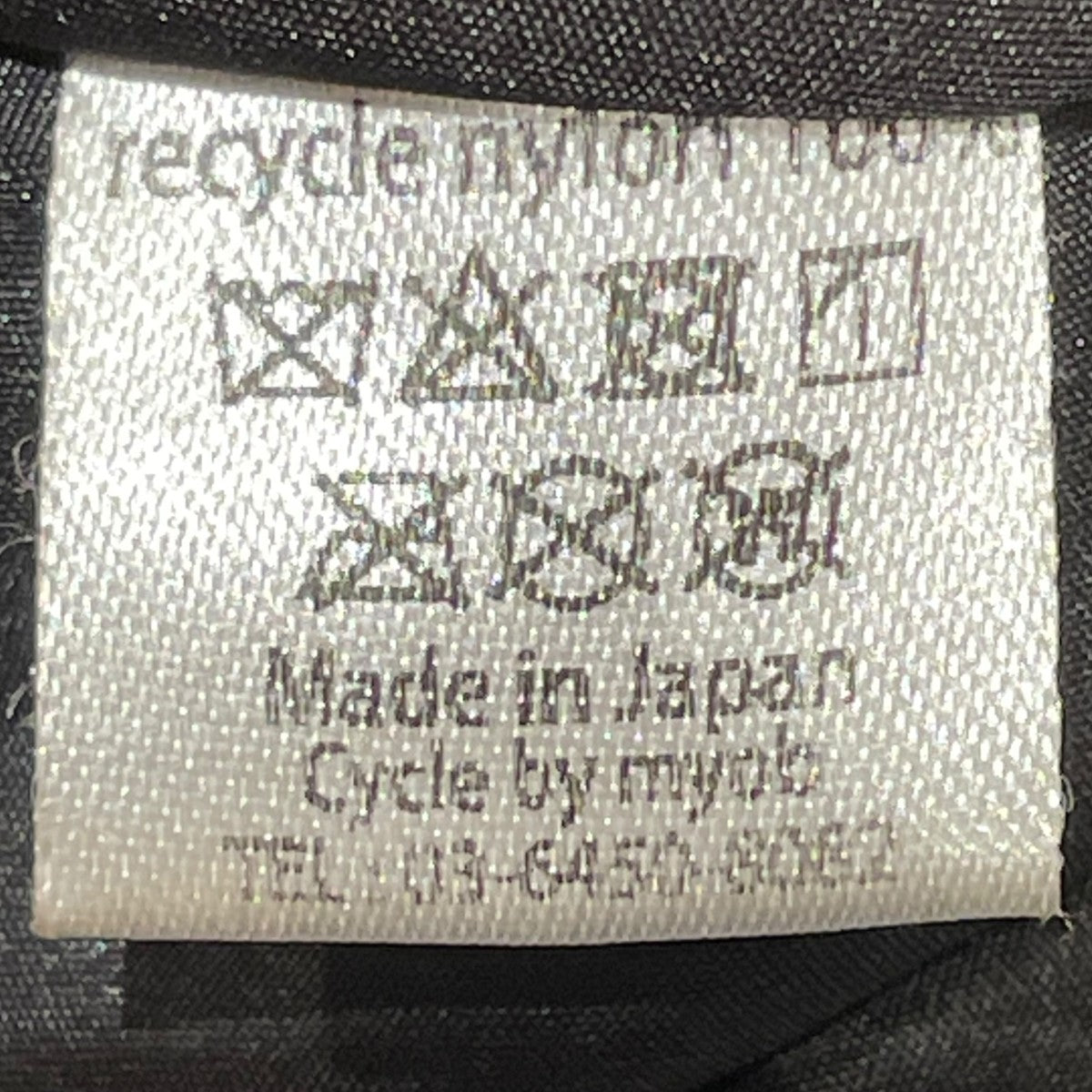 cycle by myob(サイクル バイ エムワイオービー) MA-1ジャケット