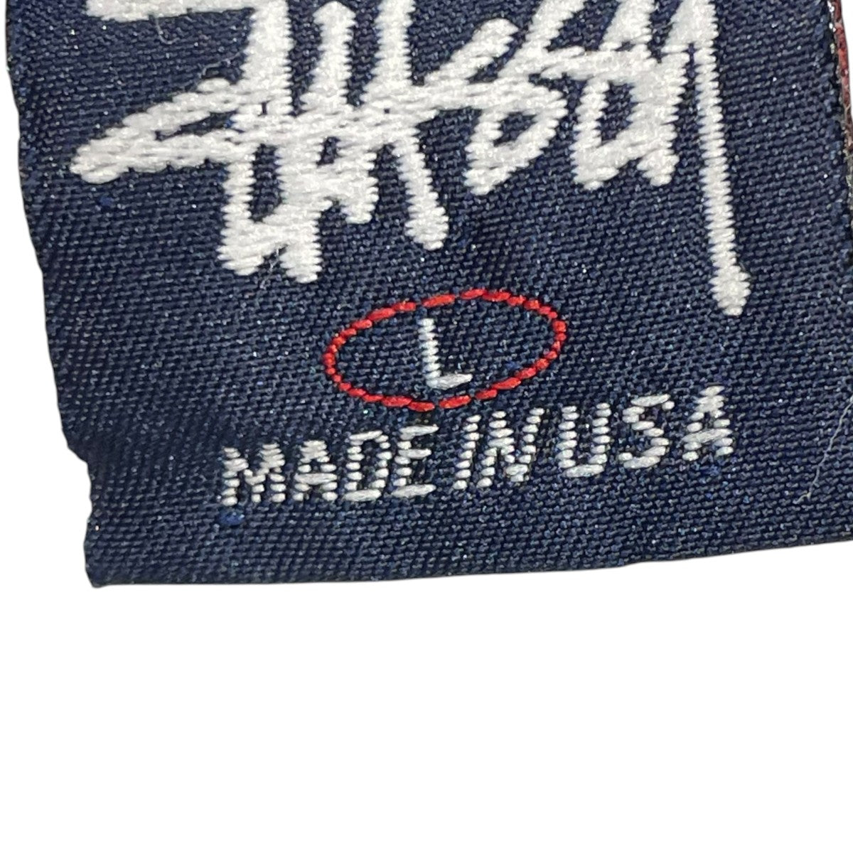 stussy 90s 紺タグ OLD USA製半袖Tシャツ 古着・中古-6枚目のアイテム画像
