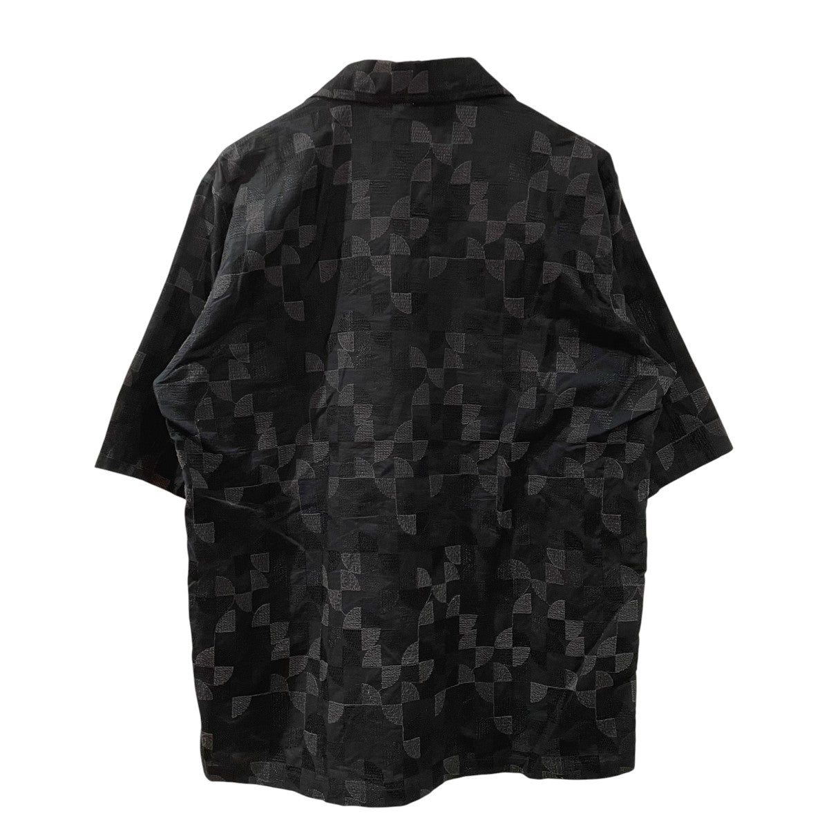 Needles Cabana Shirt-Circle EmbオープンカラーシャツIN167 古着・中古-2枚目のアイテム画像