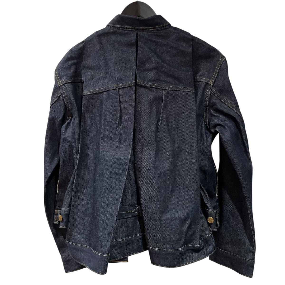 sacai×CarHartt キャンバスシベリアンコート 23-06740 ブラック サイズ