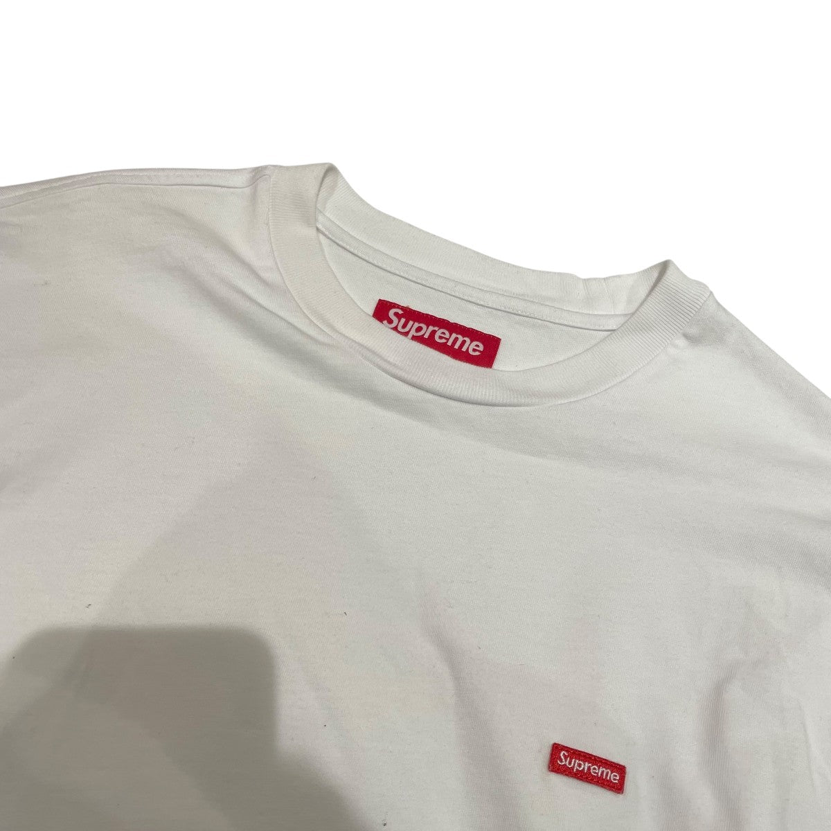 Supreme(シュプリーム) SMALL BOX LS TEE長袖カットソー ホワイト