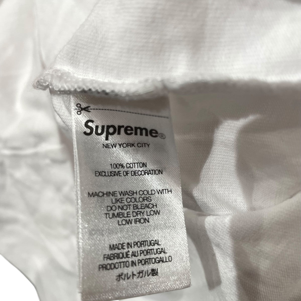 Supreme(シュプリーム) SMALL BOX LS TEE長袖カットソー ホワイト