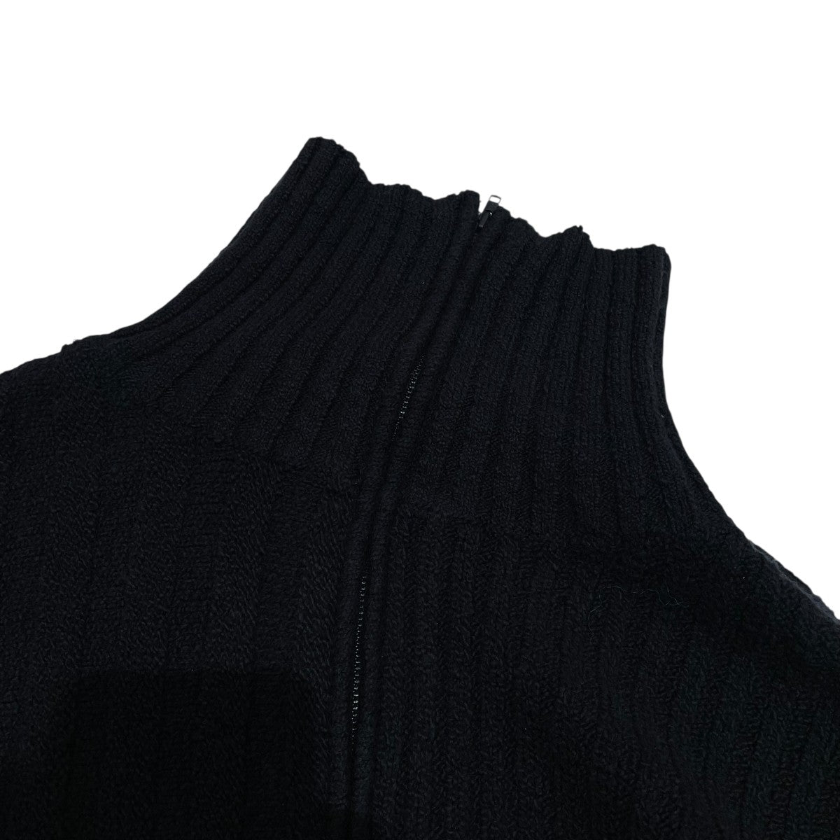 TELO PLAN Dougal Rib Knitジップニット0924010502 古着・中古-3枚目のアイテム画像