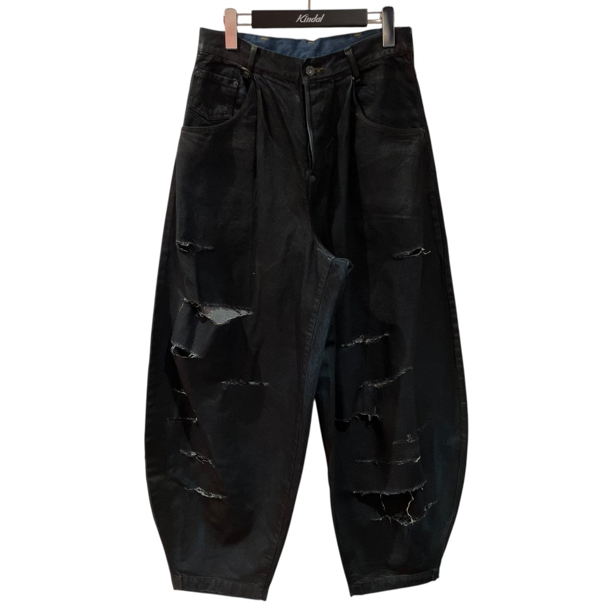 23AWKNICKER BOCKERS DENIMコーティングデニムパンツS23AW24DNM-CRASH