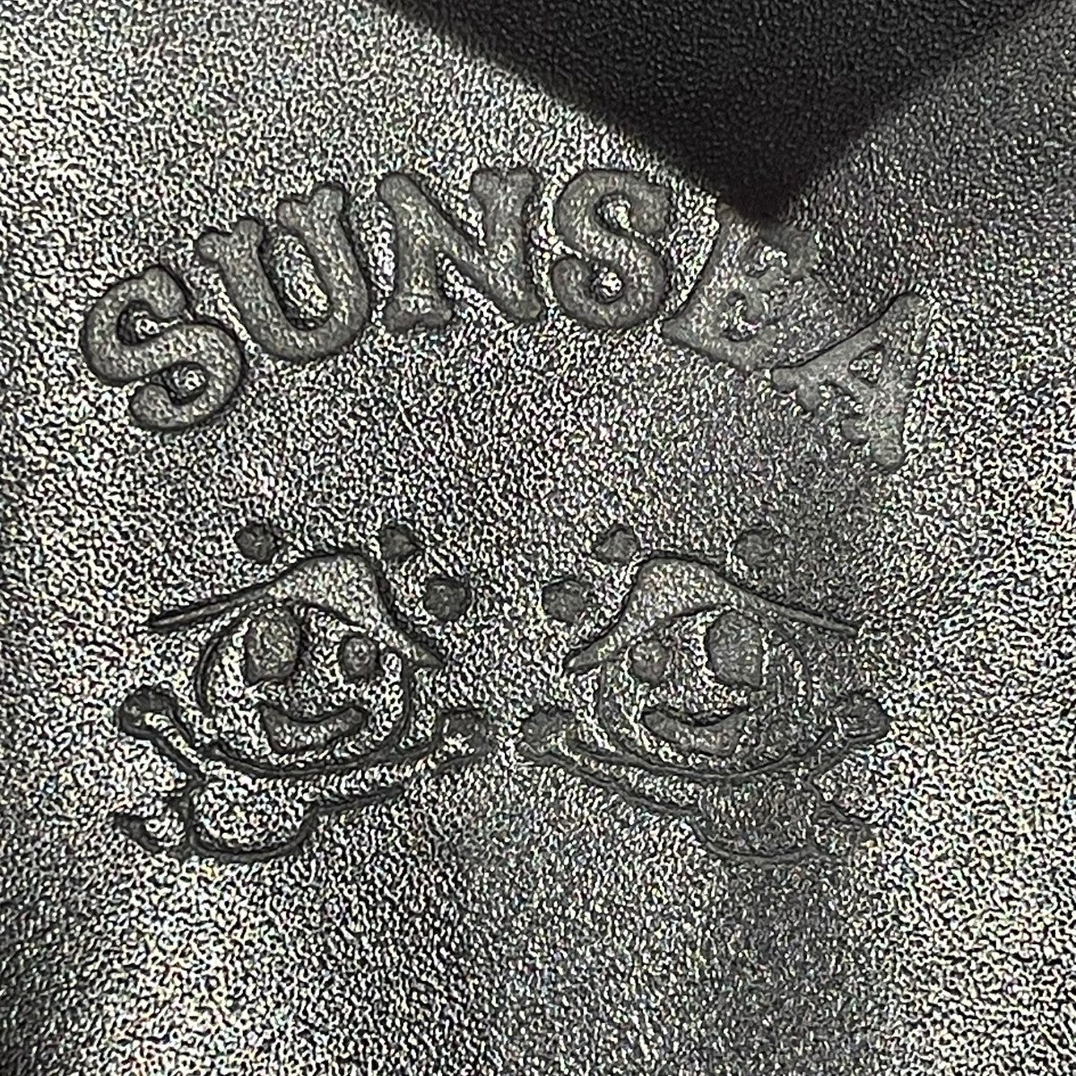 SUNSEA(サンシー) CUT OFF NORMANDIE MULEレザーサンダル ブラック