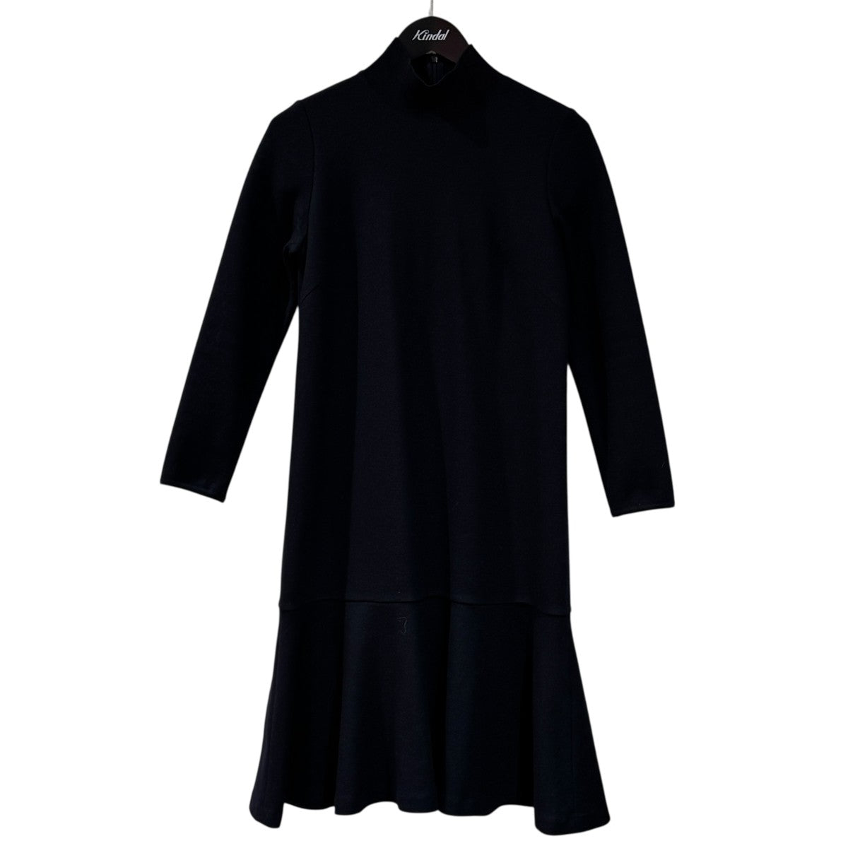 ANAYI ウールジャージーヘムフレア ワンピース 38 ANAYI（アナイ）の「ウールジャージーヘムフレア ワンピース