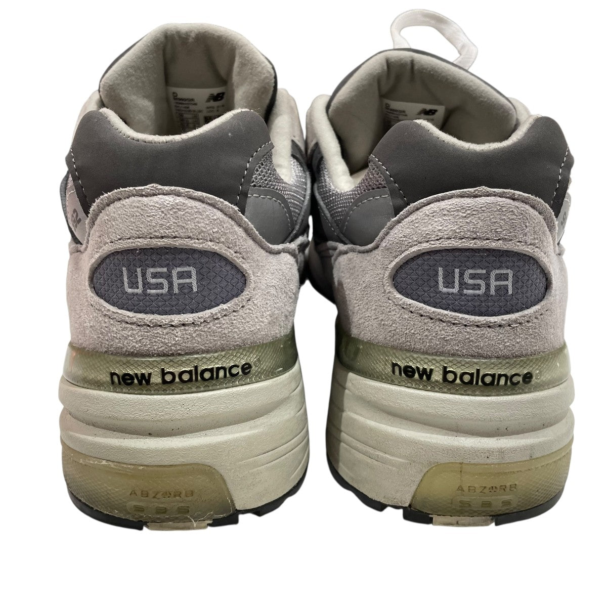 NEW BALANCE ローカットスニーカーm992gr 古着・中古-4枚目のアイテム画像