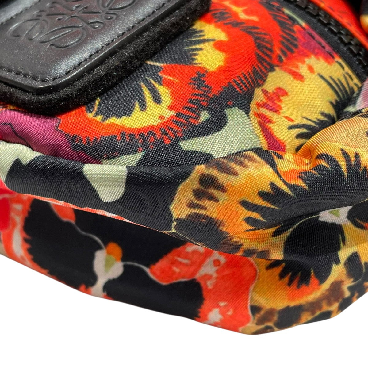 LOEWE パンジーラウンドバムバッグショルダーバッグ702118 古着・中古-4枚目のアイテム画像