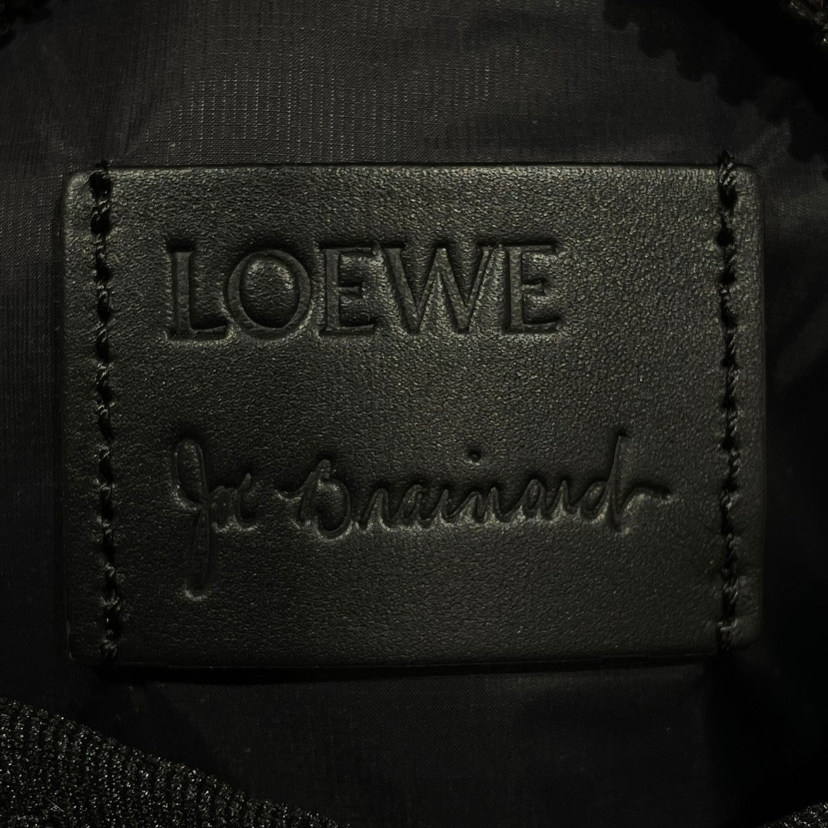 LOEWE パンジーラウンドバムバッグショルダーバッグ702118 古着・中古-6枚目のアイテム画像