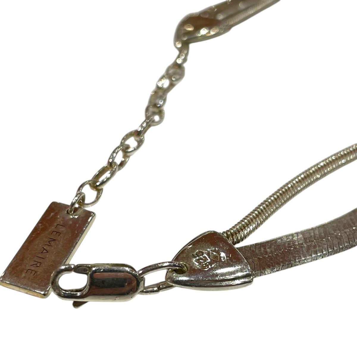 LEMAIRE Silver Water Snake Braceletブレスレット 古着・中古-3枚目のアイテム画像