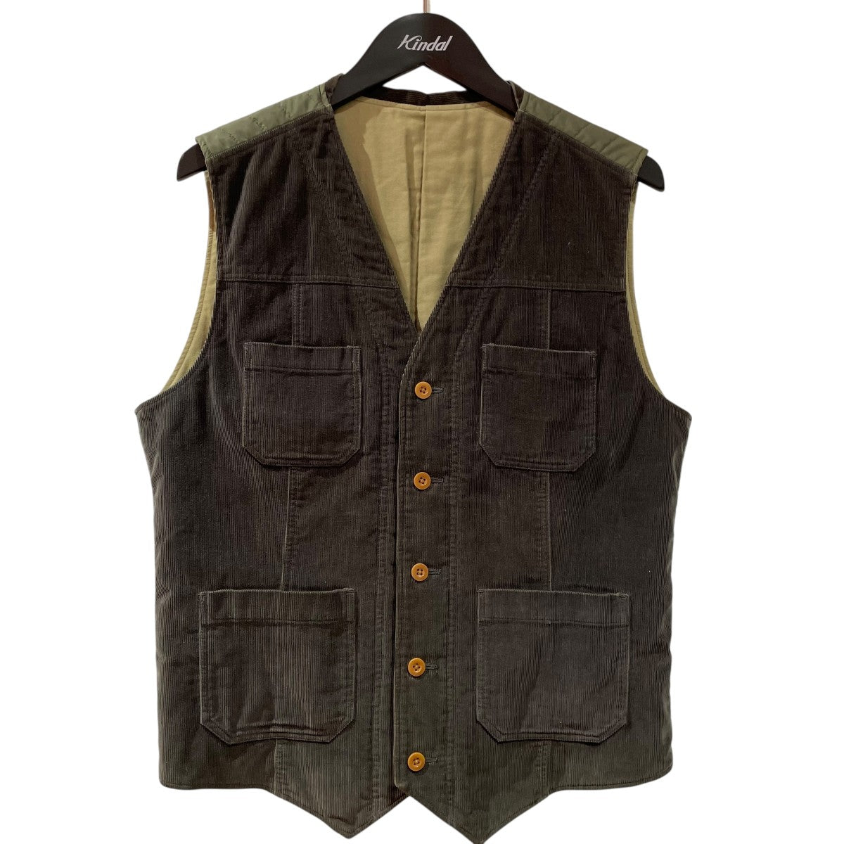 コーデュロイベスト7WCM-V04105