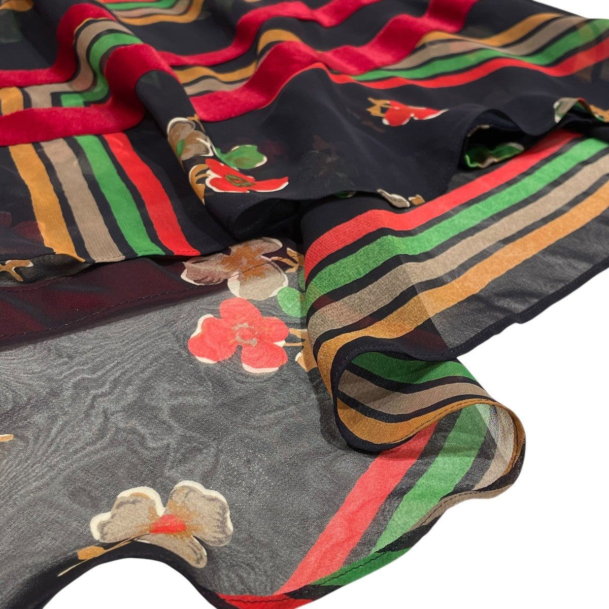 sacai 花柄半袖ワンピース17-03352 古着・中古-5枚目のアイテム画像