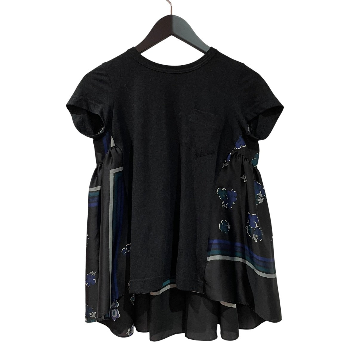 sacai CUT AND SEWN長袖カットソー17-03363 古着・中古-1枚目のアイテム画像