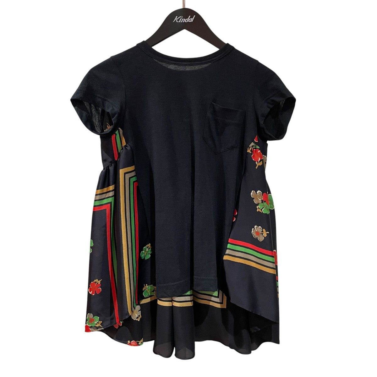 sacai BLOUSEノースリーブブラウス17-03364 古着・中古-1枚目のアイテム画像