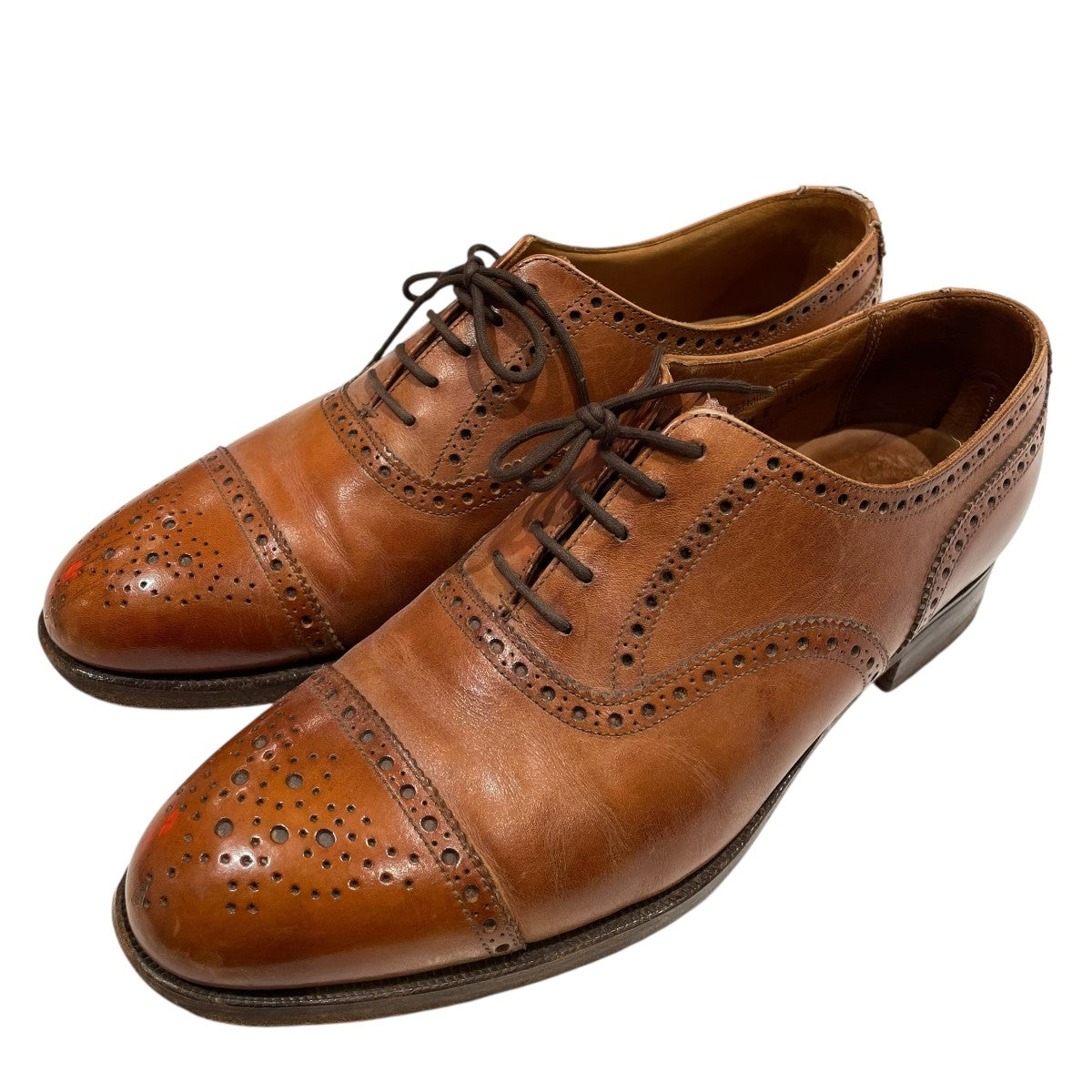 Crockett ＆ Jones レザーシューズB15977 B15977 ブラウン サイズ 7.5
