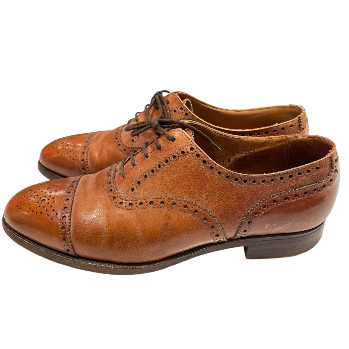 Crockett ＆ Jones レザーシューズB15977 古着・中古-3枚目のアイテム画像