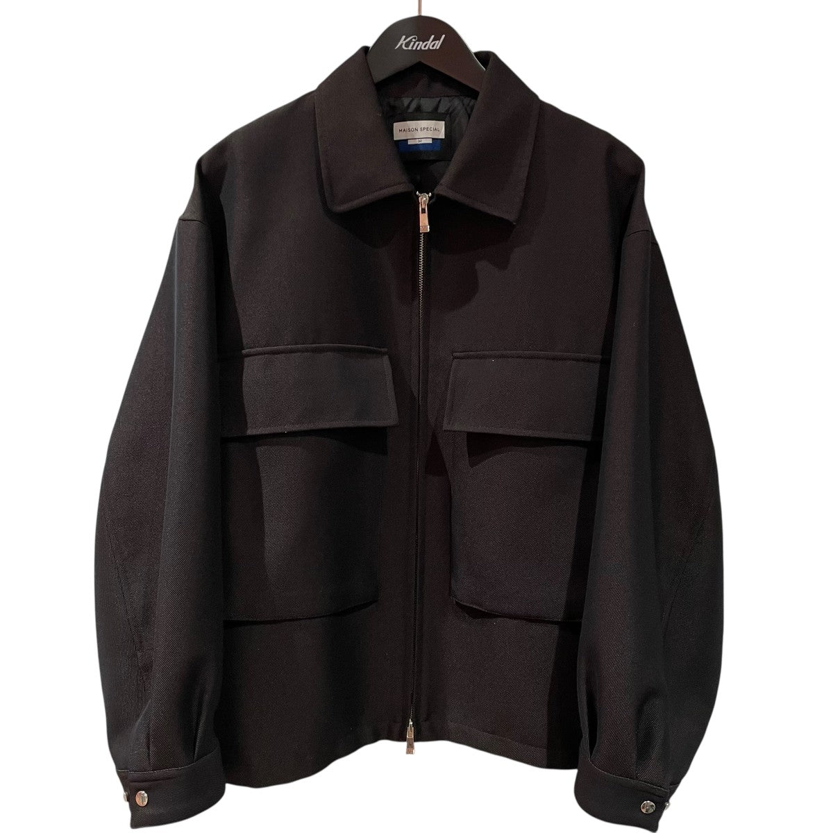 ウールツイルジップブルゾン1211211201