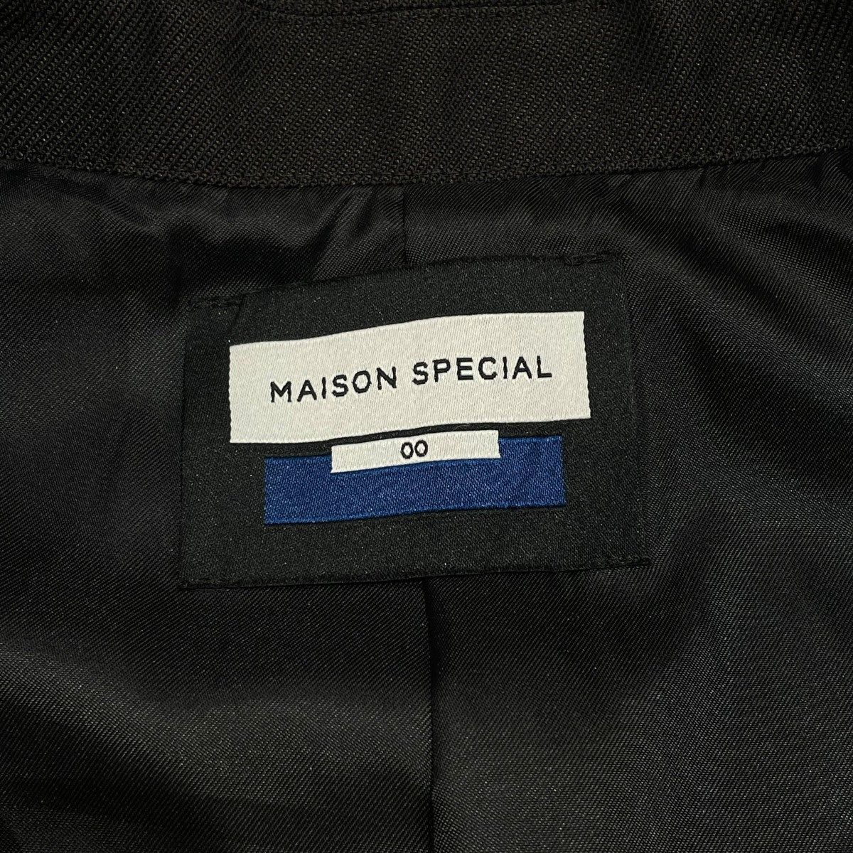 MAISON SPECIAL ウールツイルジップブルゾン1211211201 古着・中古-6枚目のアイテム画像