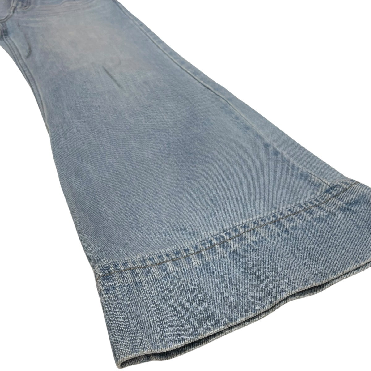 anuans デザインヘムワイドデニムパンツデニムパンツ1523322212-0 古着・中古-4枚目のアイテム画像