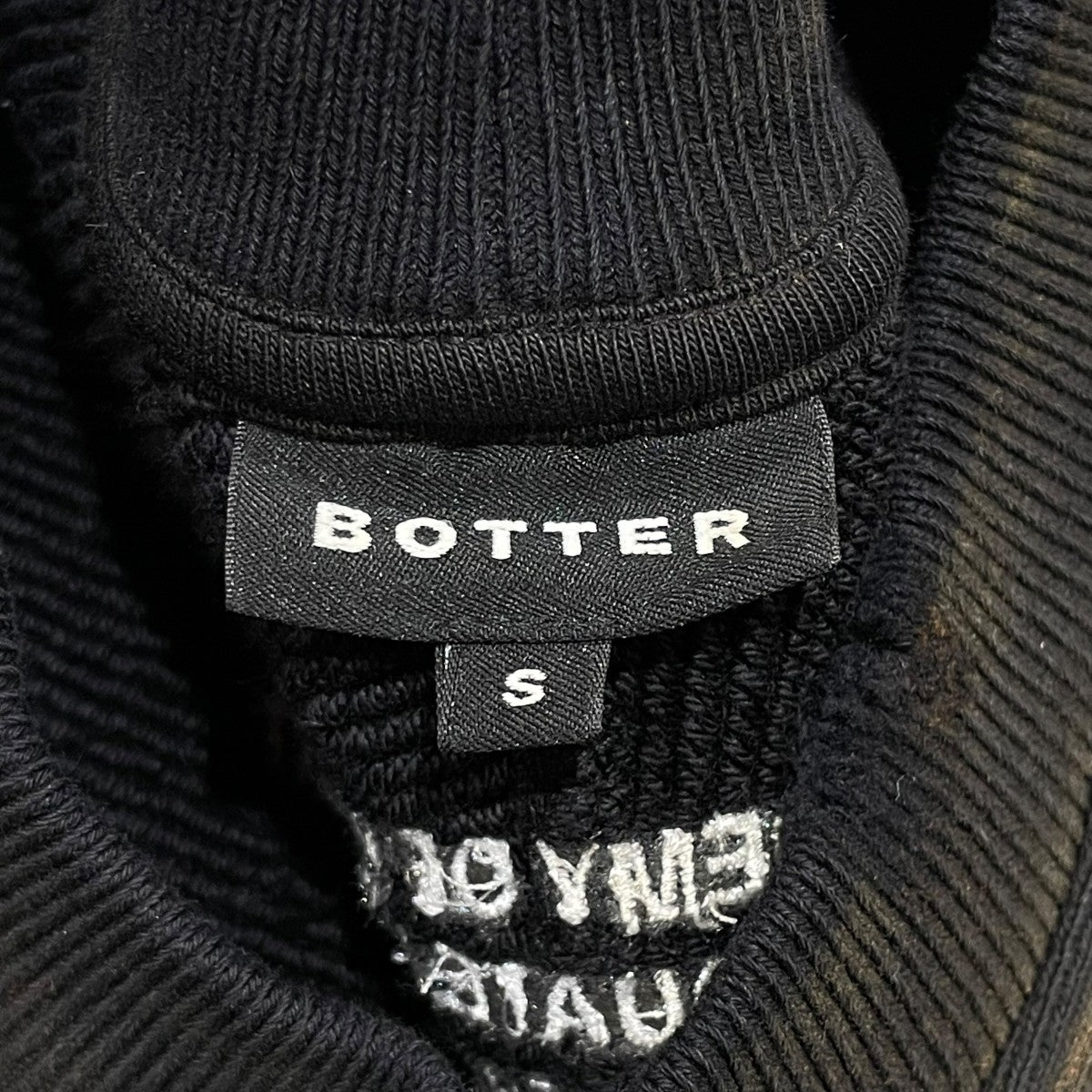 BOTTER エンボス加工 プリント スウェットプルオーバー4A-6000J024 古着・中古-6枚目のアイテム画像