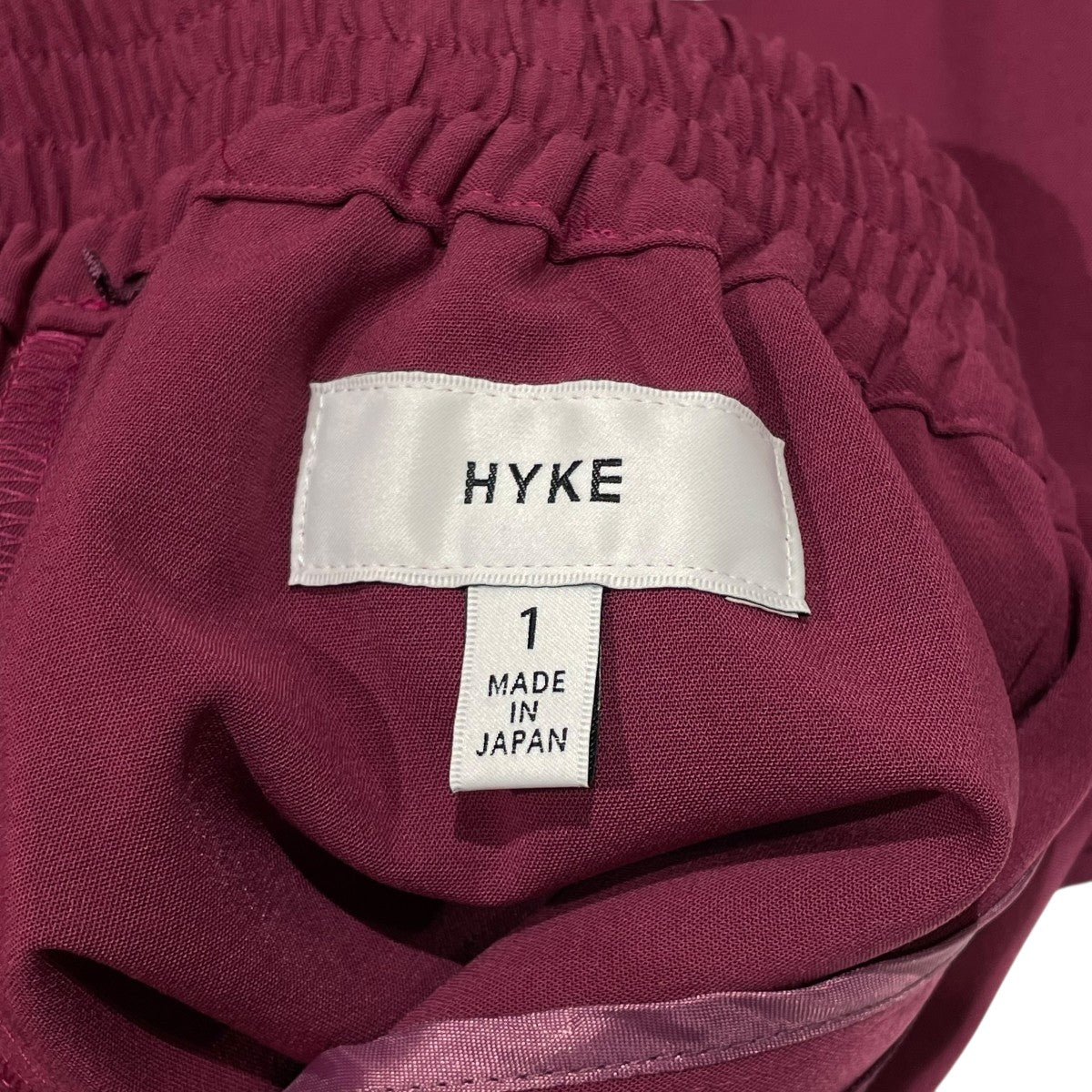HYKE イージーパンツ231-13190 古着・中古-5枚目のアイテム画像
