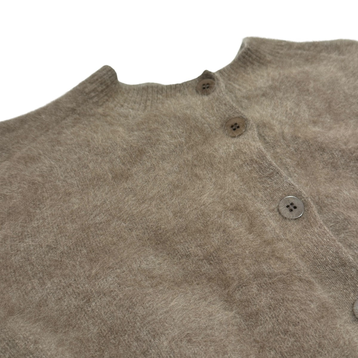 Fur Back Openセーター24-080-922-1040-4-0