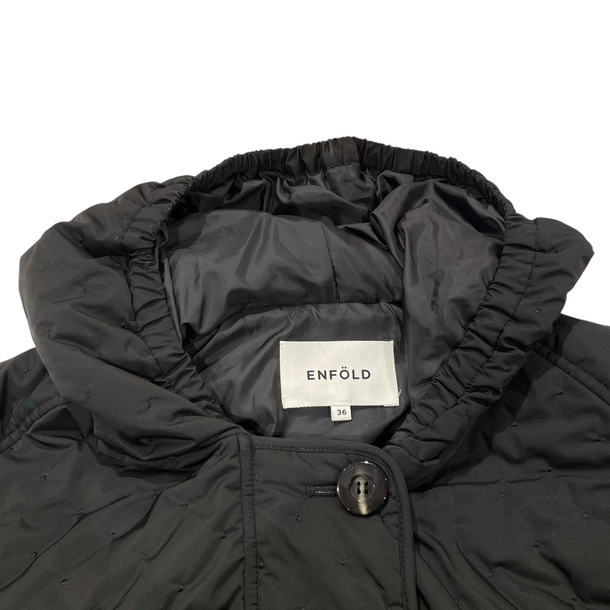 ENFOLD DOT-QUILTING BLOUSONアウター ダウンブルゾン300HA230-0720 古着・中古-3枚目のアイテム画像