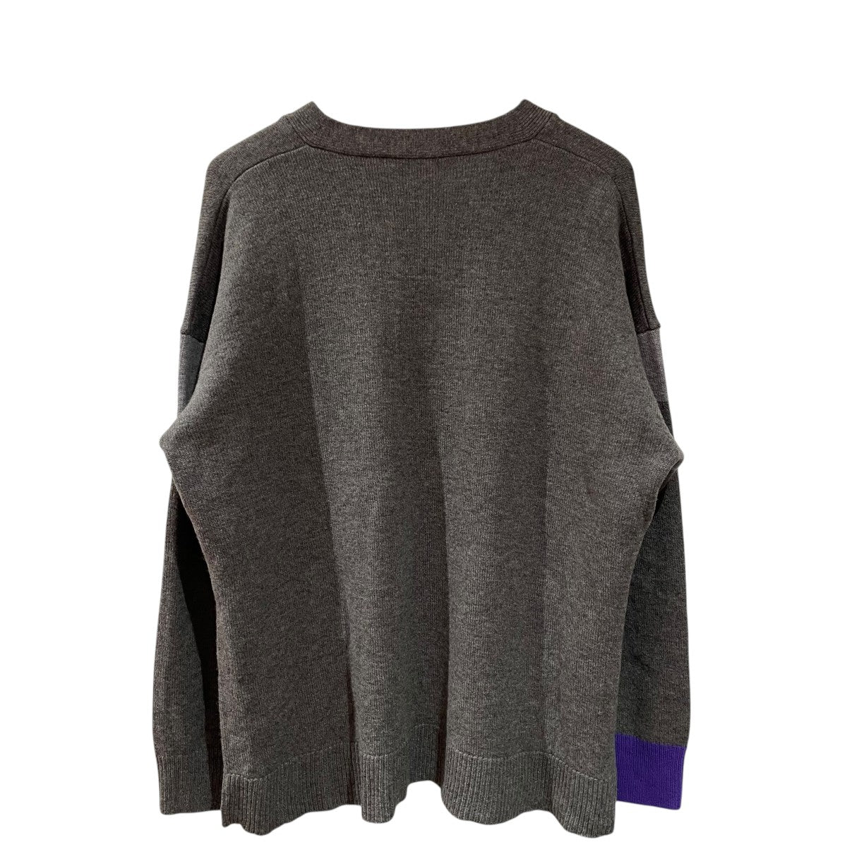 V-NECK COLOR-BLOCK PULLOVERニット300IS270-2691