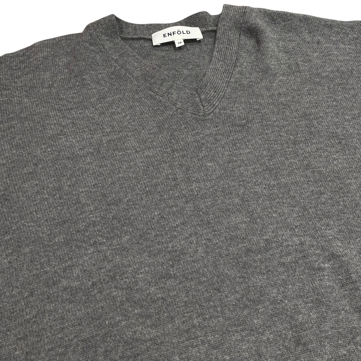 V-NECK COLOR-BLOCK PULLOVERニット300IS270-2691