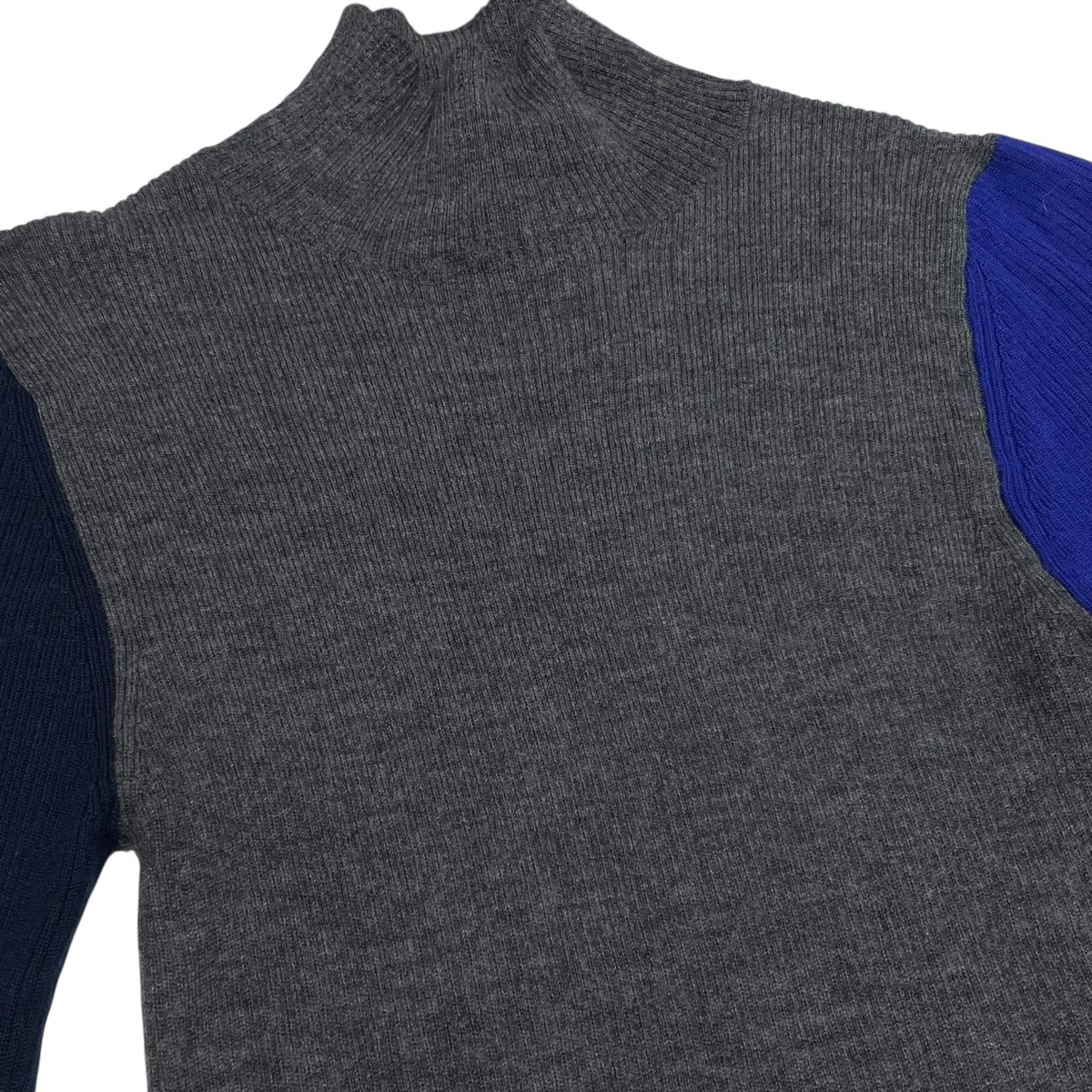 ENFOLD COLOR‐SLEEVE HIGH‐NECK PULLOVERニット300HA270-0051 古着・中古-3枚目のアイテム画像