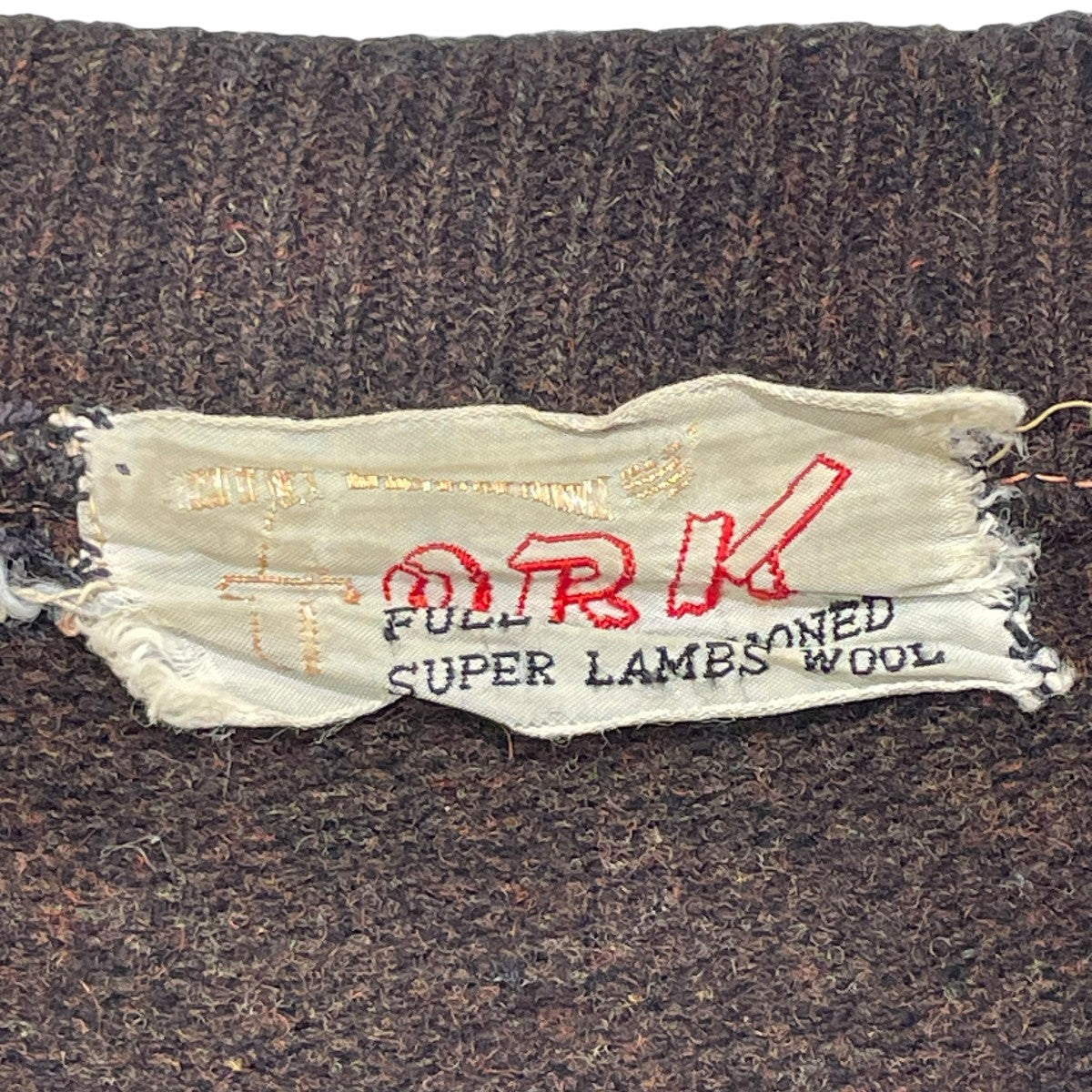 VINTAGE(ヴィンテージ) 60S アーガイルトップス ジップカーディガン