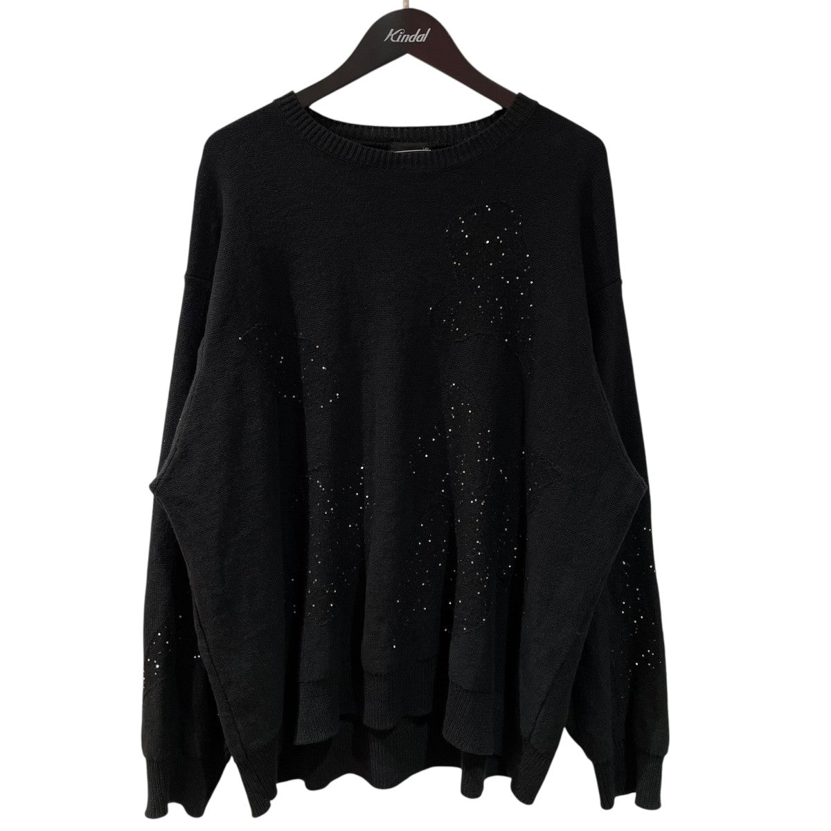 LAD MUSICIAN(ラッドミュージシャン) スパンコールニット2125-011 2125