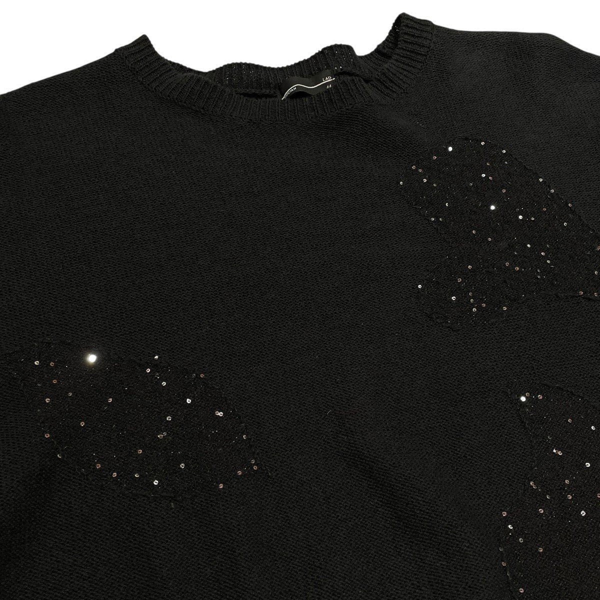 LAD MUSICIAN(ラッドミュージシャン) スパンコールニット2125-011 2125