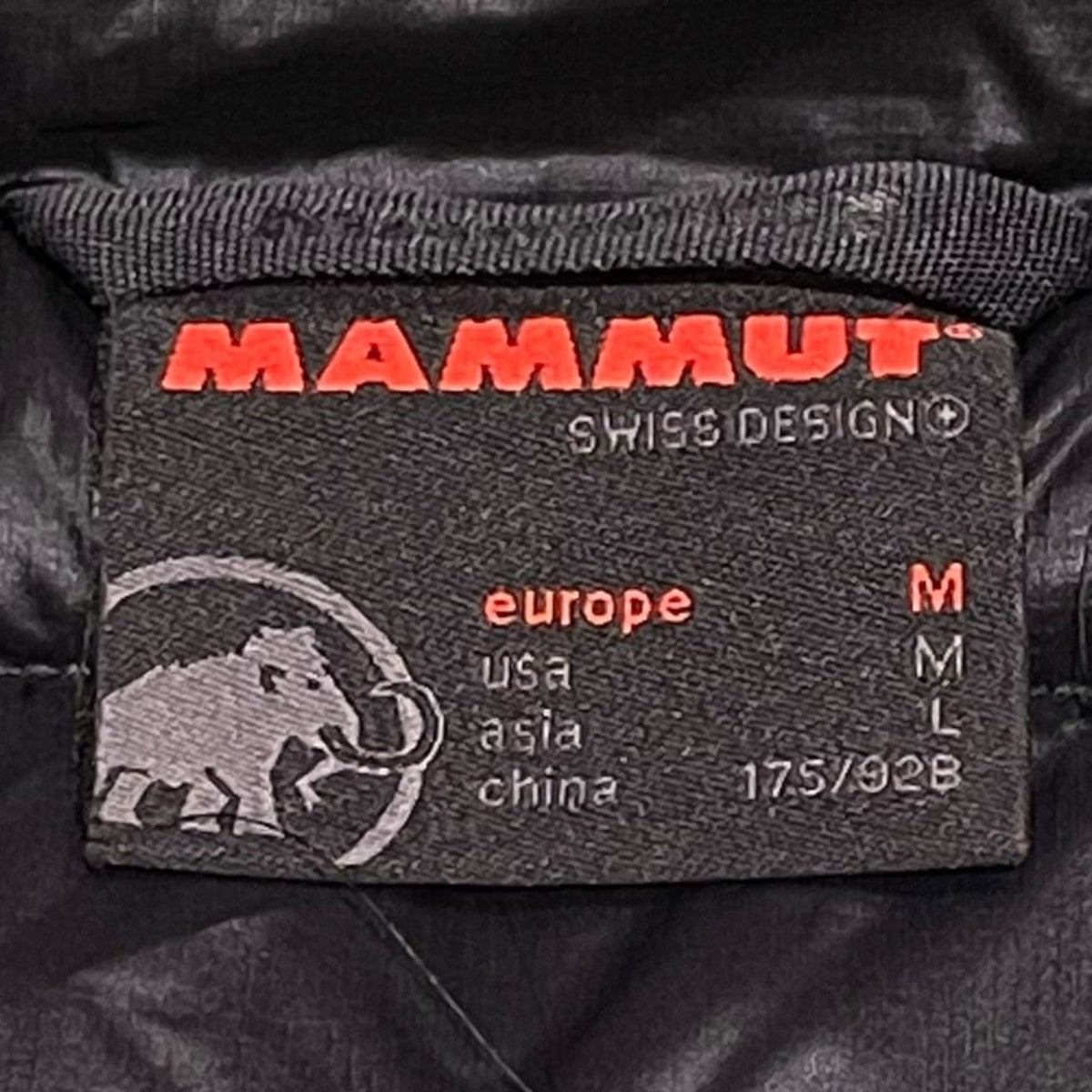 MAMMUT ダウンジャケット 古着・中古-6枚目のアイテム画像