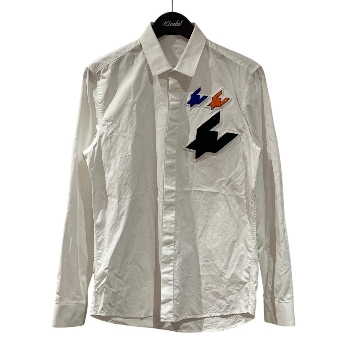 KRIS VAN ASSCHE 14AW長袖シャツ142SH103-KV09 古着・中古-1枚目のアイテム画像