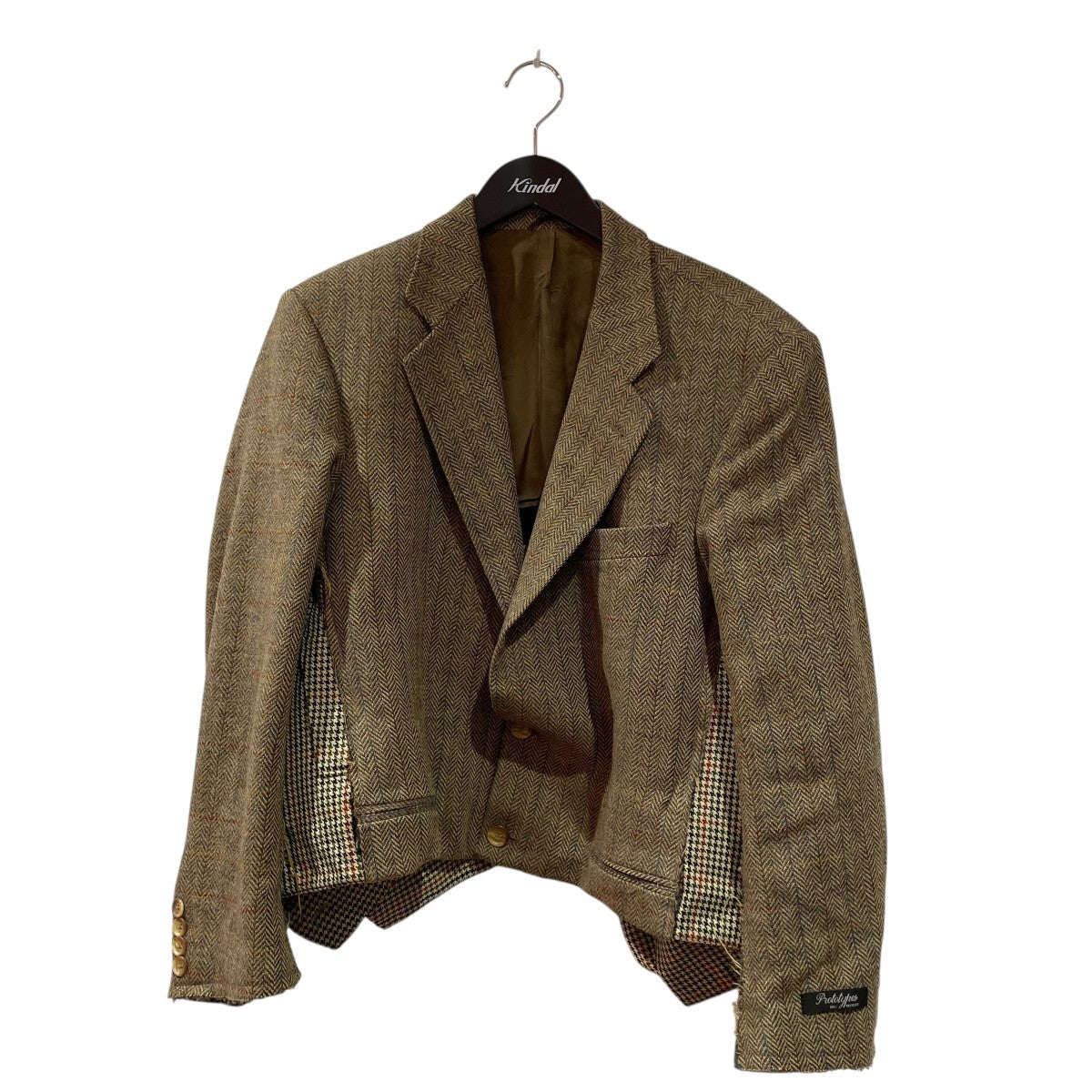 UPCYCLED JACKETS TWOWAY TAILORED JACKETテーラードジャケットPT06TA01USBR