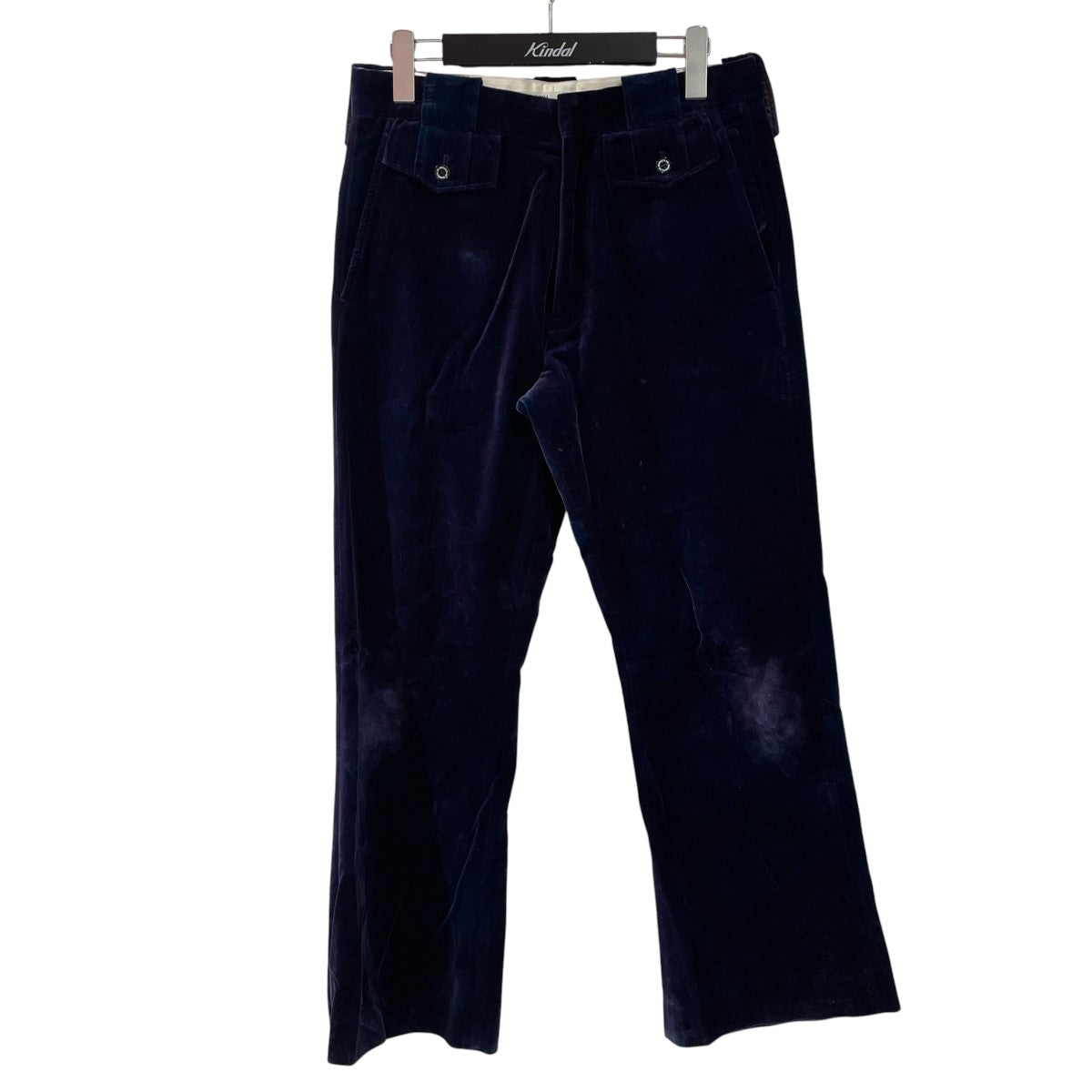 TIEDYE VELOUR FLARE SLACKSコーデュロイパンツ23AW B-2