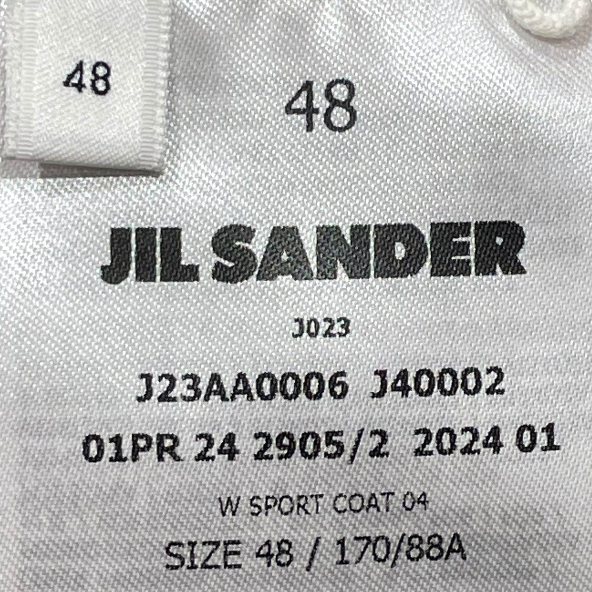 JIL SANDER ステンカラーコートJ23AA0006 J40002 古着・中古-7枚目のアイテム画像