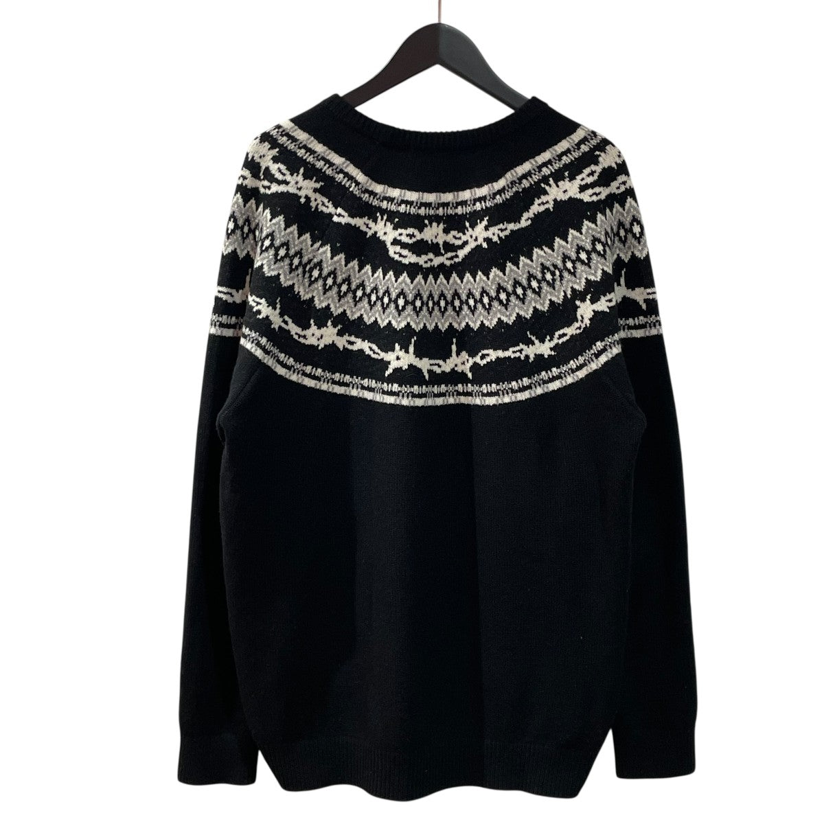 uniform experiment ENTANGLED NORDIC SWEATERセーターUE-252067 古着・中古-2枚目のアイテム画像