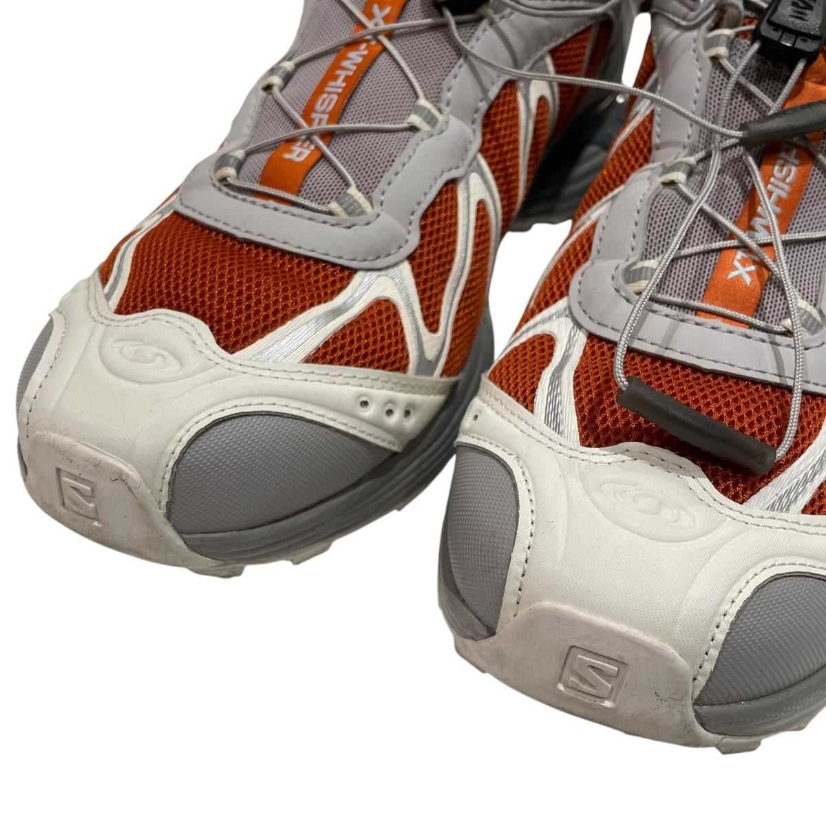SALOMON XT-Whisper Burnt Ochre Alloy 箱付スニーカー478783 古着・中古-6枚目のアイテム画像