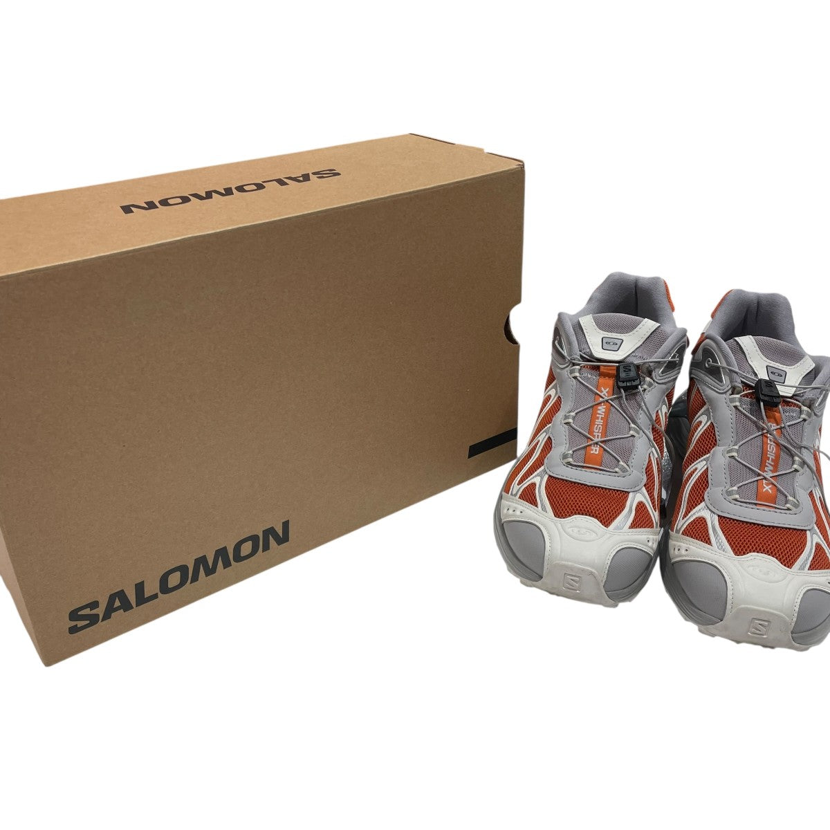 SALOMON XT-Whisper Burnt Ochre Alloy 箱付スニーカー478783 古着・中古-9枚目のアイテム画像
