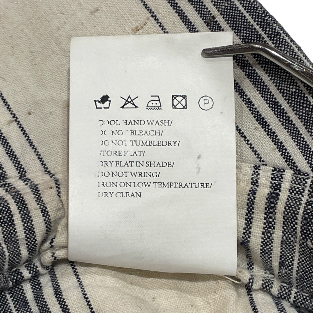 OSCAR OUYANG 25SSANTIQUE COTTON WEAVE SCARF CAPキャップOOSS25058 古着・中古-5枚目のアイテム画像
