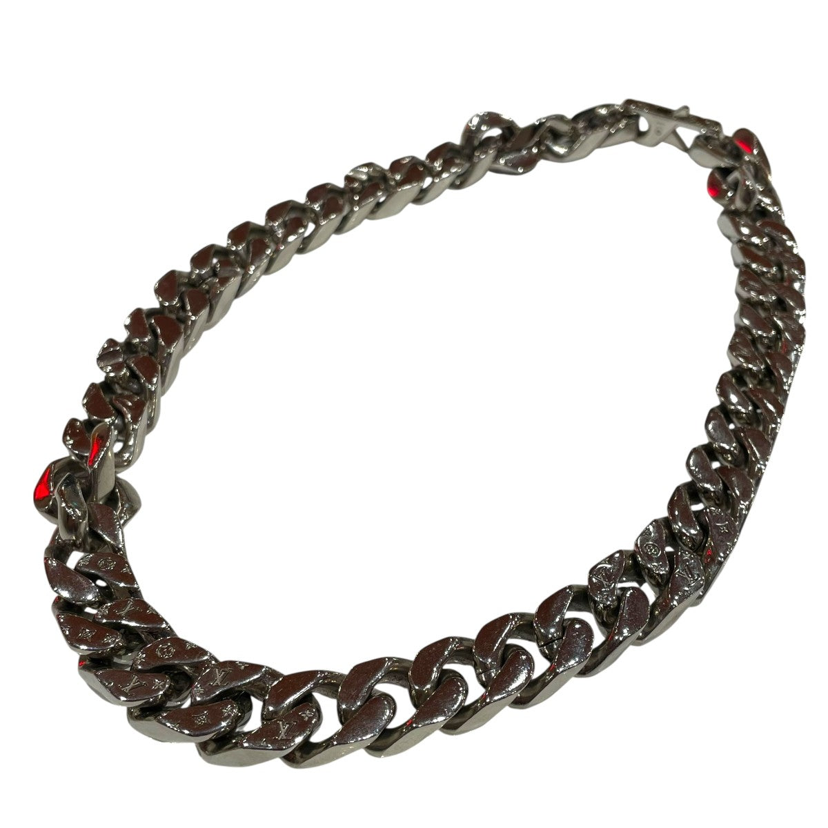 LOUIS VUITTON Collier LV Chain Links NecklaceチェーンネックレスM69987 古着・中古-1枚目のアイテム画像