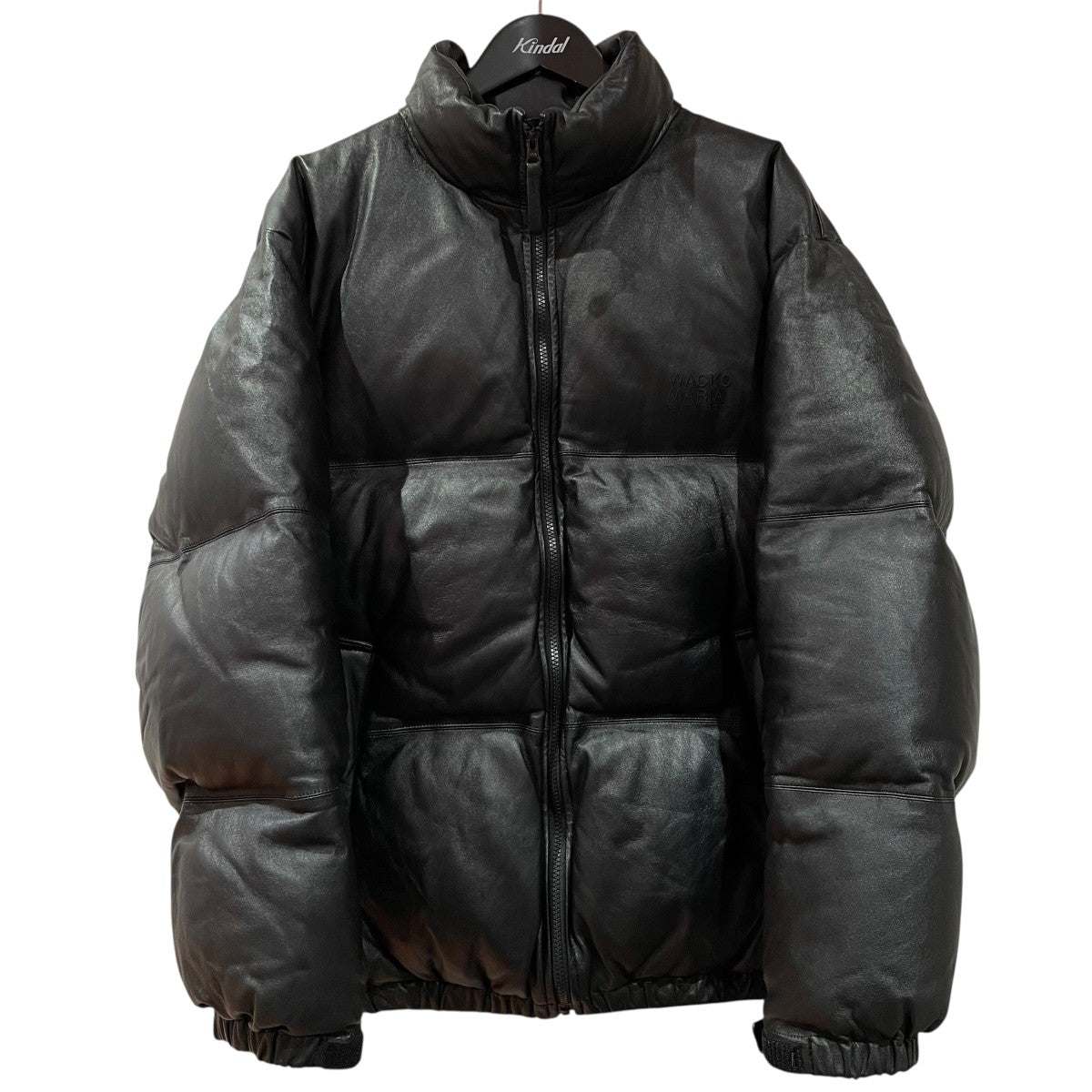 LEATHER DOWN JACKETラムレザーダウンジャケット