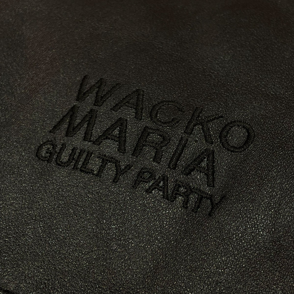 WACKO MARIA LEATHER DOWN JACKETラムレザーダウンジャケット 古着・中古-6枚目のアイテム画像