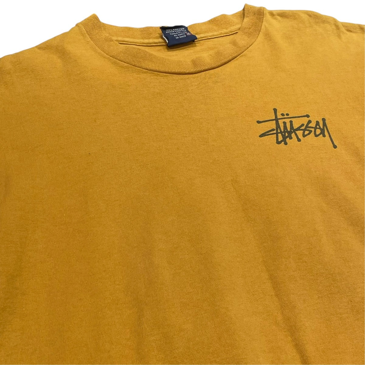 stussy(ステューシー) 90s半袖Tシャツ イエロー サイズ M｜【公式