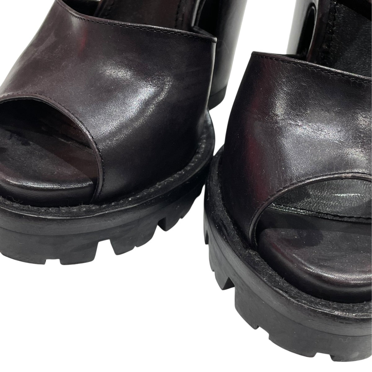 PRADA(プラダ) ヒールパンプス ブラック サイズ 36｜【公式】カインド